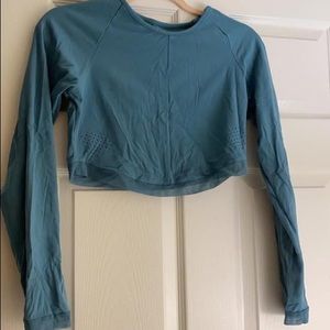 Whitney x Gymshark Long Sleeve Crop